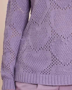 Pullover mit Herzstrick