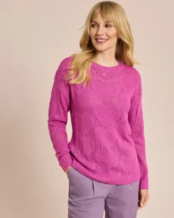 Pullover mit Herzstrick