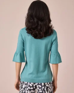 Pullover mit Häkelspitze