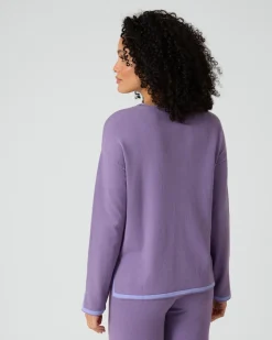 Pullover mit Kontrastdetails