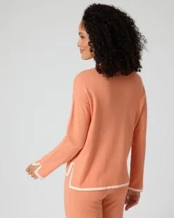 Pullover mit Kontrastdetails