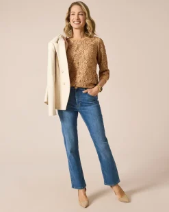 Pullover mit Mesh