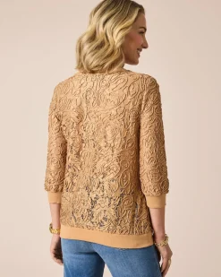 Pullover mit Mesh