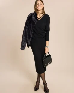 Pullover mit Mesheinsatz