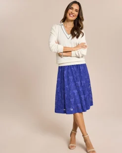 Pullover mit Polokragen