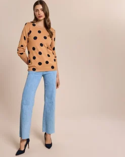 Pullover mit Punkten