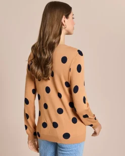 Pullover mit Punkten