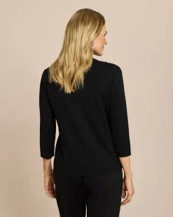 Pullover mit Stehkragen