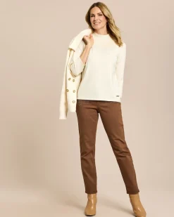 Pullover mit Stehkragen