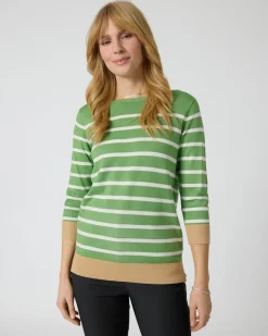 Pullover mit Streifen
