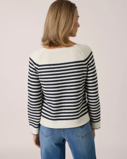 Pullover mit Streifen