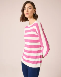 Pullover mit Streifen
