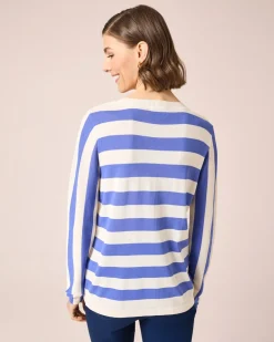 Pullover mit Streifen