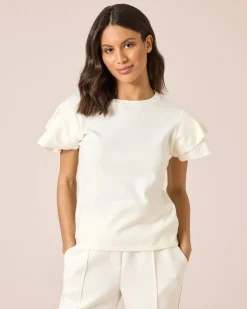 Pullover mit Volantärmeln