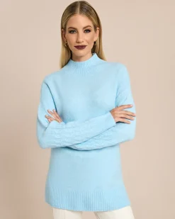 Pullover mit Zopfmuster