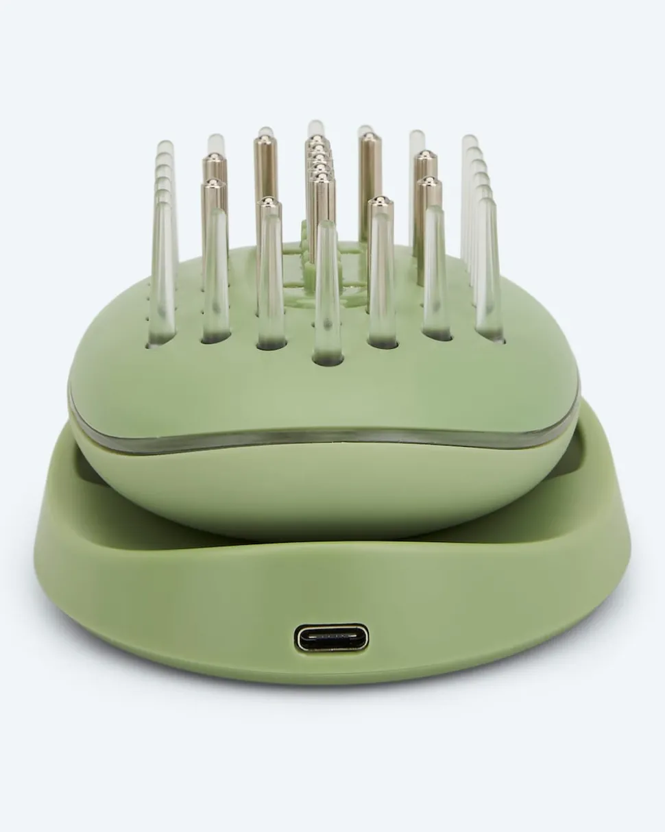 Red Light Scalp Massaging Brush