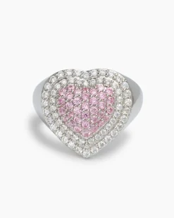 Ring "Herz" mit Zirkonia
