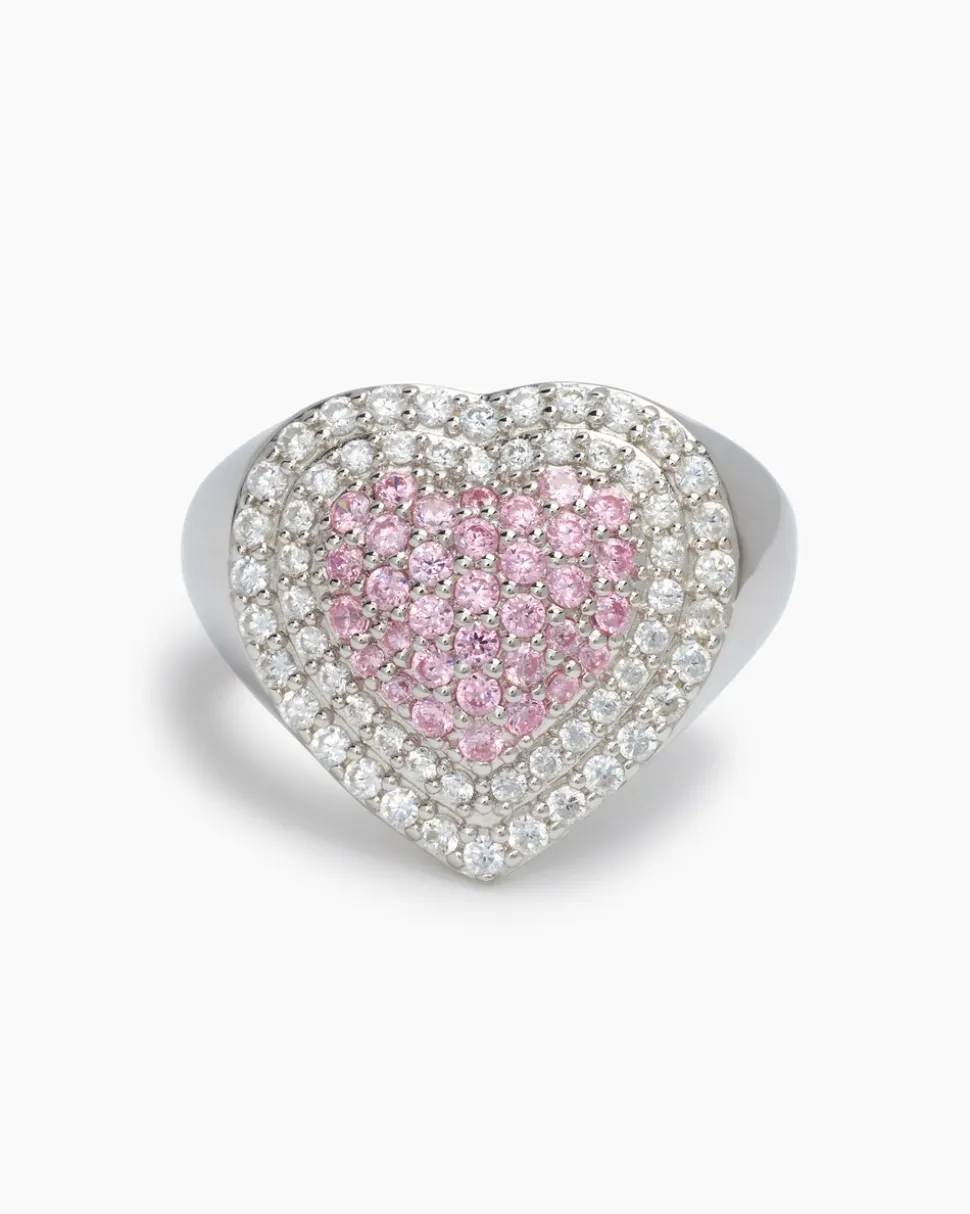 Ring "Herz" mit Zirkonia