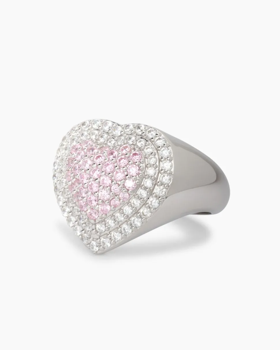 Ring "Herz" mit Zirkonia