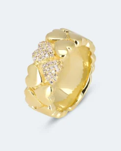 Ring im Herzdesign