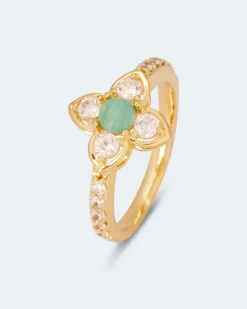 Ring mit Amazonit