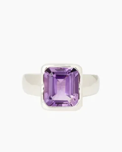 Ring mit Amethyst