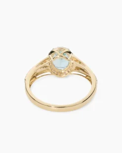 Ring mit Aquamarin