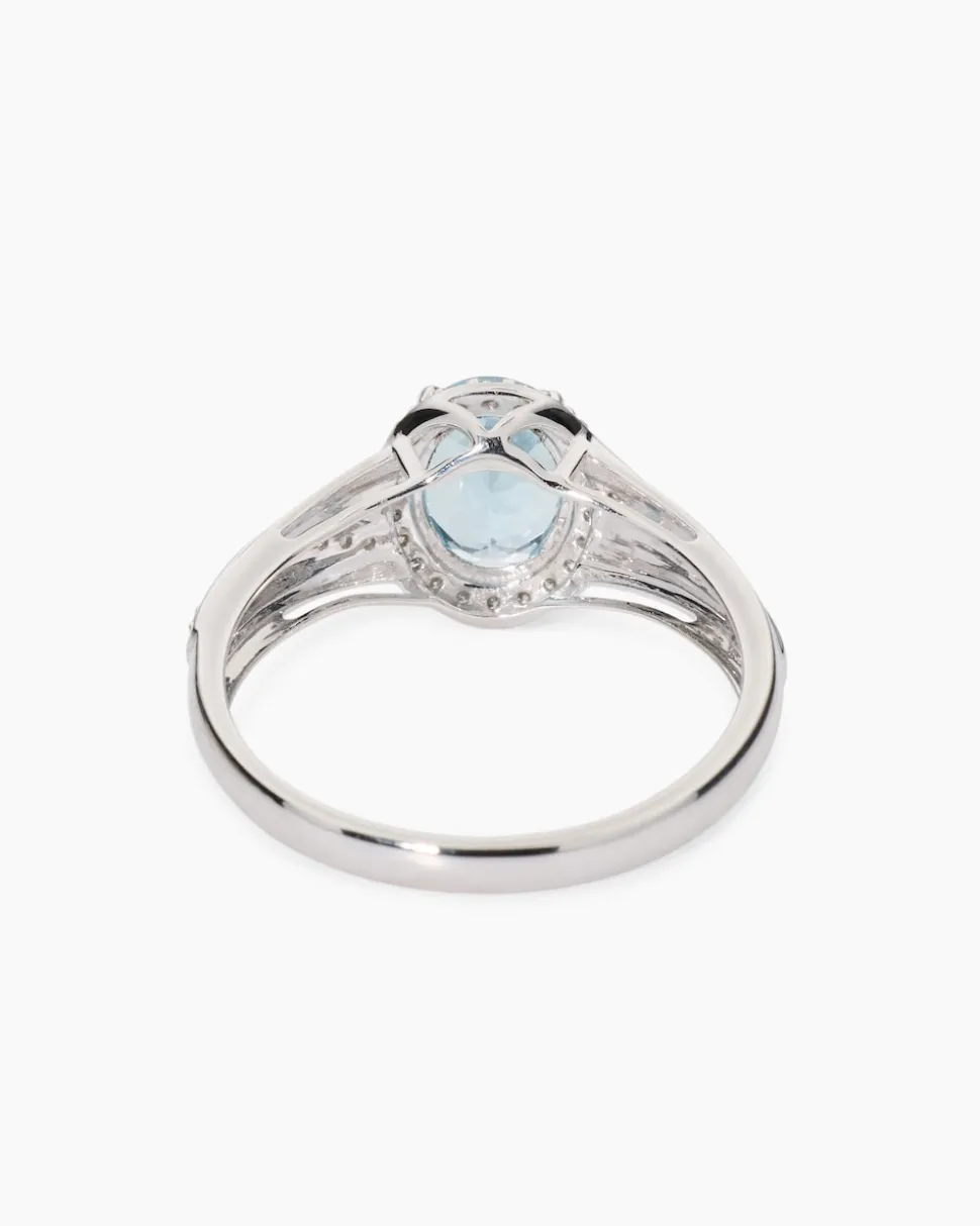 Ring mit Aquamarin