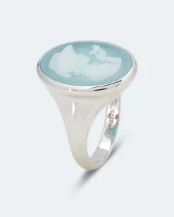 Ring mit Aventurin Kamee