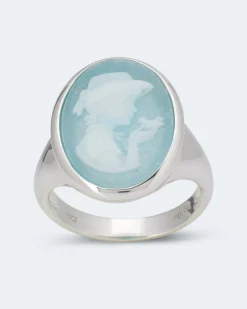 Ring mit Aventurin Kamee