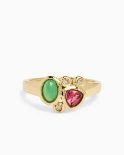 Ring mit Chrysopras