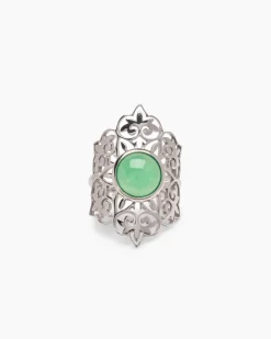 Ring mit Chrysopras