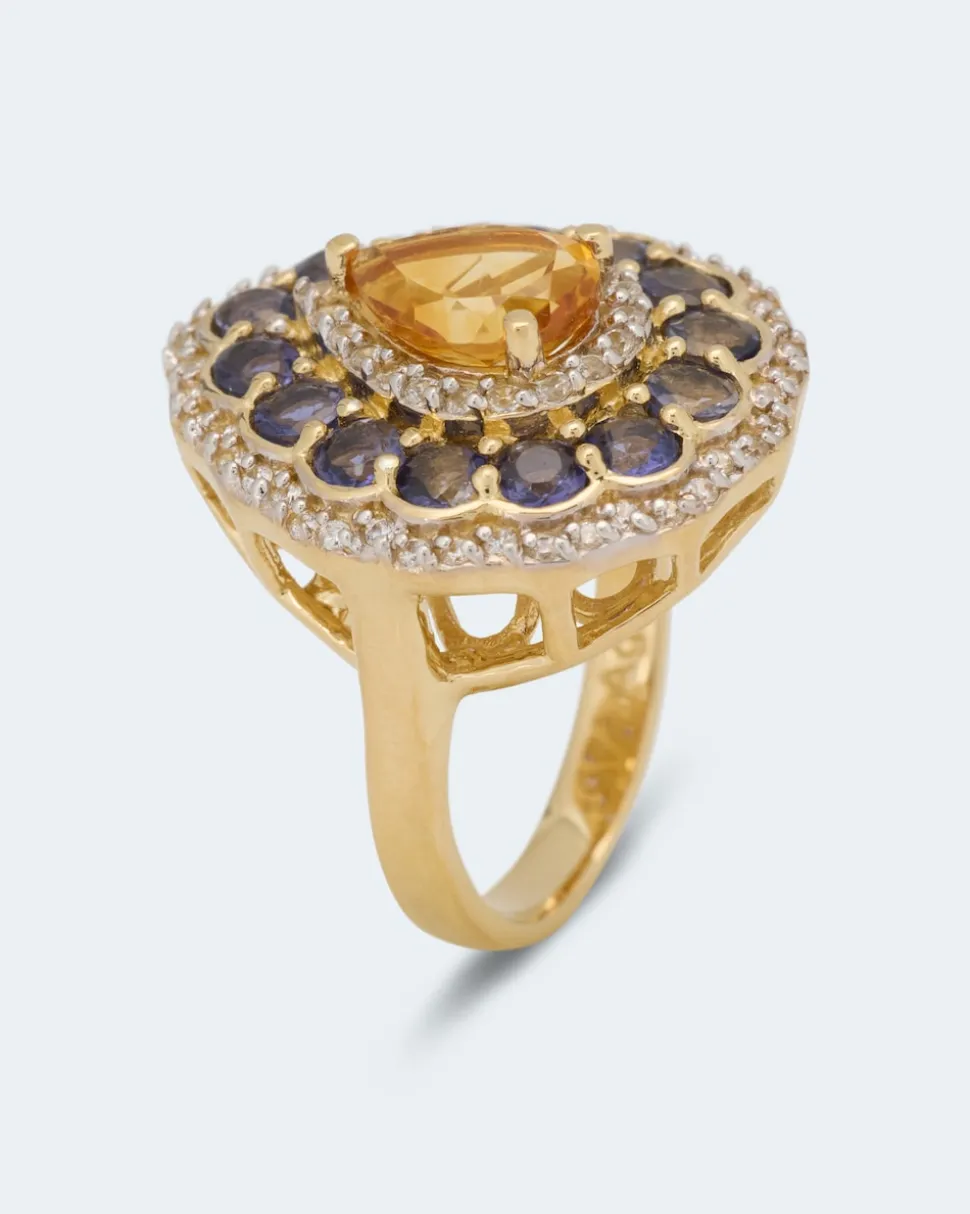 Ring mit Citrin