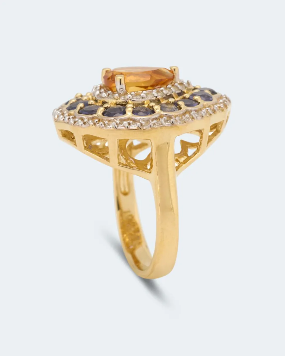 Ring mit Citrin