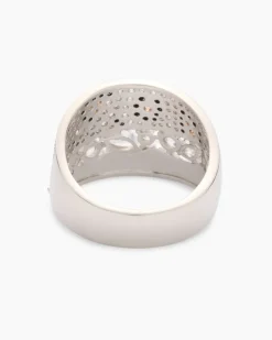 Ring mit farbigen Zirkonia