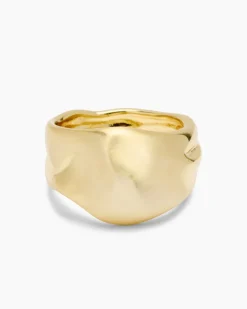 Ring mit gebürstetem Finish