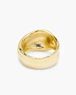 Ring mit gebürstetem Finish