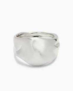 Ring mit gebürstetem Finish