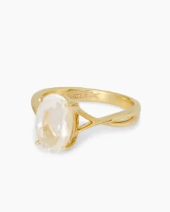 Ring mit Hyalith Opal