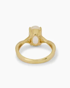 Ring mit Hyalith Opal