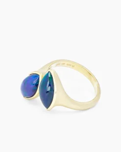 Ring mit Kristallopal