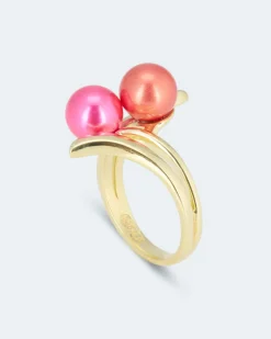 Ring mit MK-Perlen 8mm