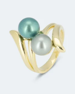 Ring mit MK-Perlen 8mm