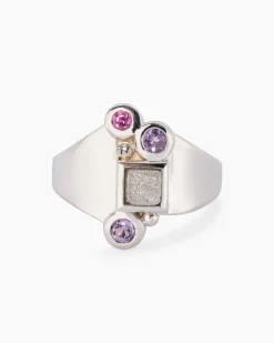 Ring mit Multi-Edelstein