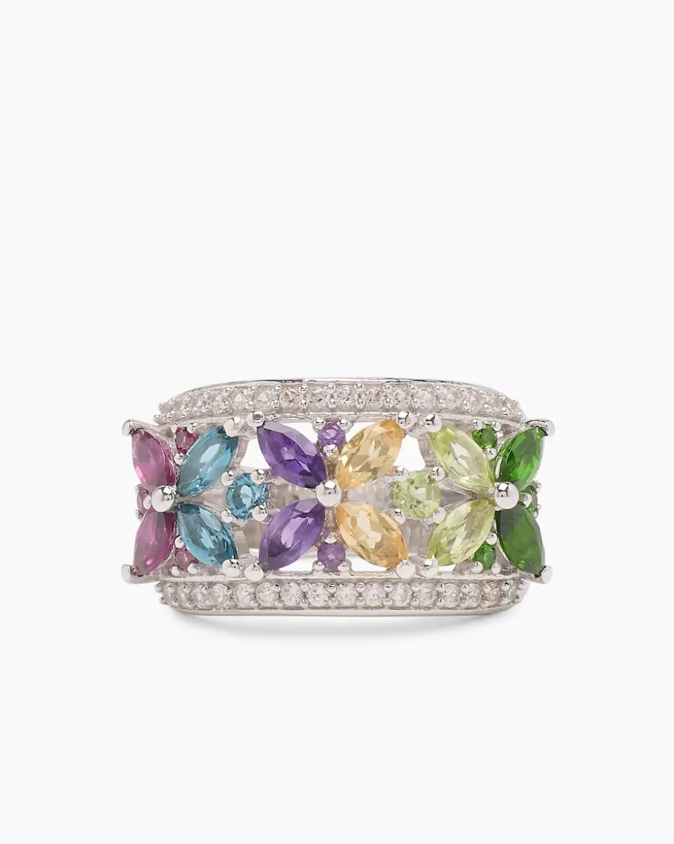 Ring mit Multi-Edelstein