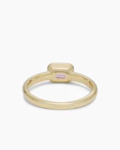 Ring mit Padparadscha Saphir