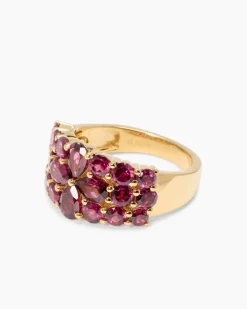 Ring mit Rhodolit