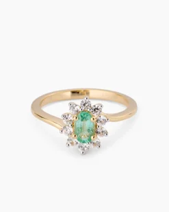 Ring mit Sambia Smaragd