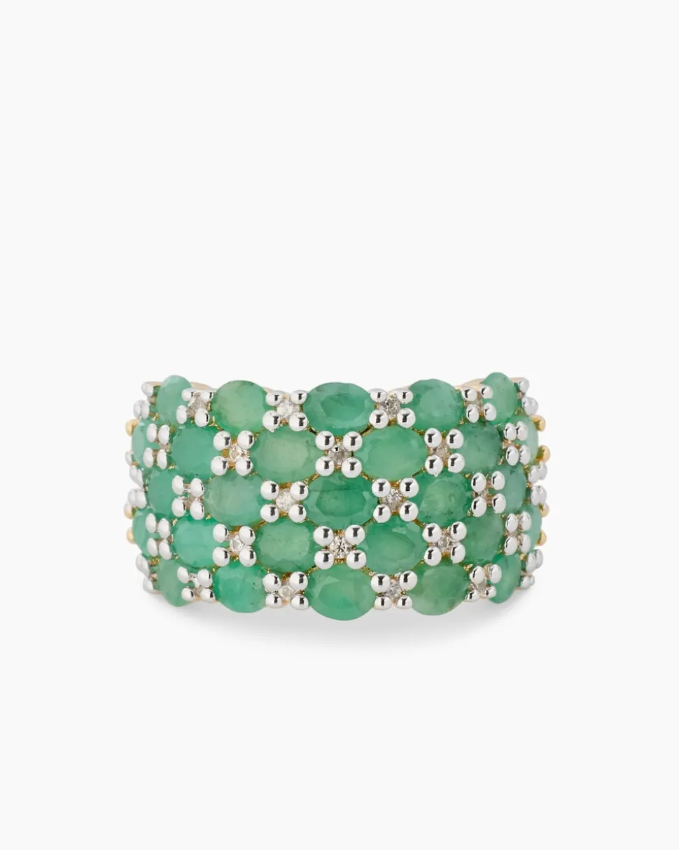 Ring mit Sambia Smaragd