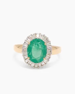 Ring mit Sambia Smaragd